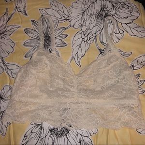 Vs pink bralette size medium